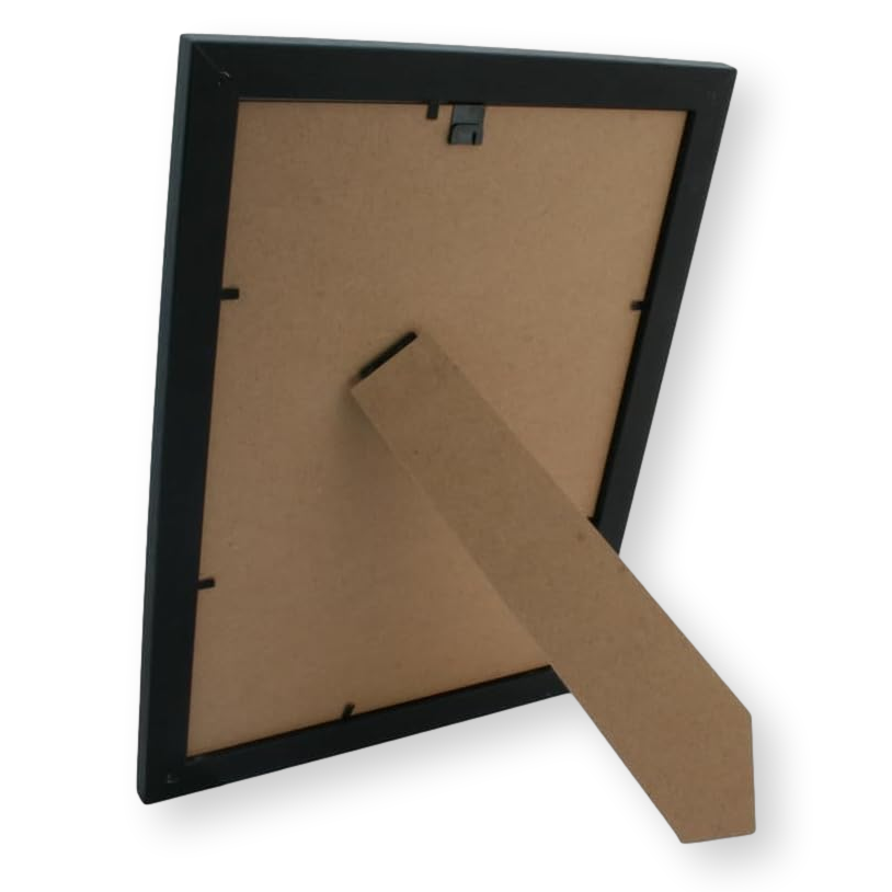 Horse Racing Black Wood A4 Photo Frame With Engraving