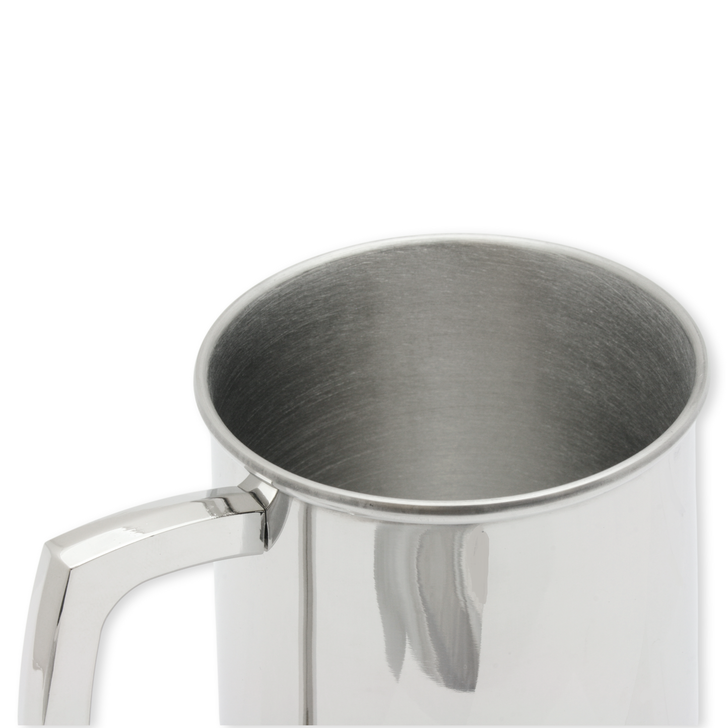 Horse Shoe Stainless Steel Beer Tankard Engraved