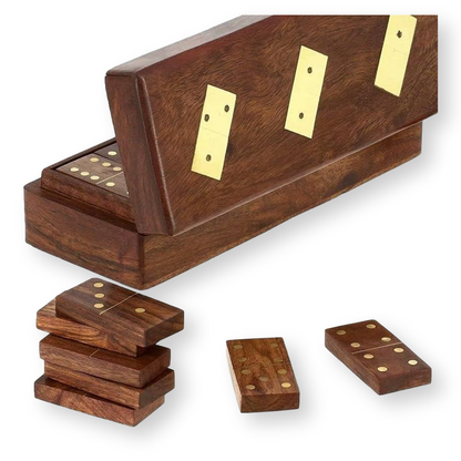 Horse Racing Wooden Dominoes Set
