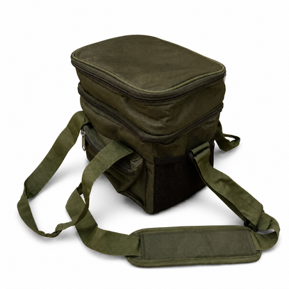 Personalised Canvas Two Compartment Cooler Bag