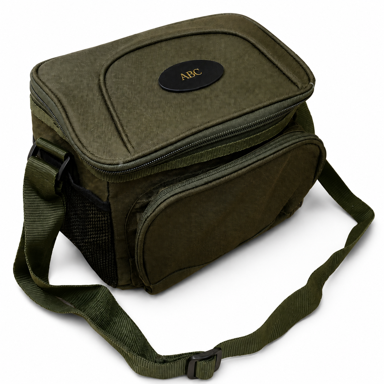 Personalised Race Day Canvas Cooler Bag with Shoulder Strap