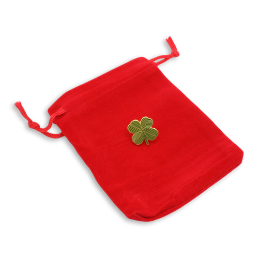 Enamel Shamrock Badge