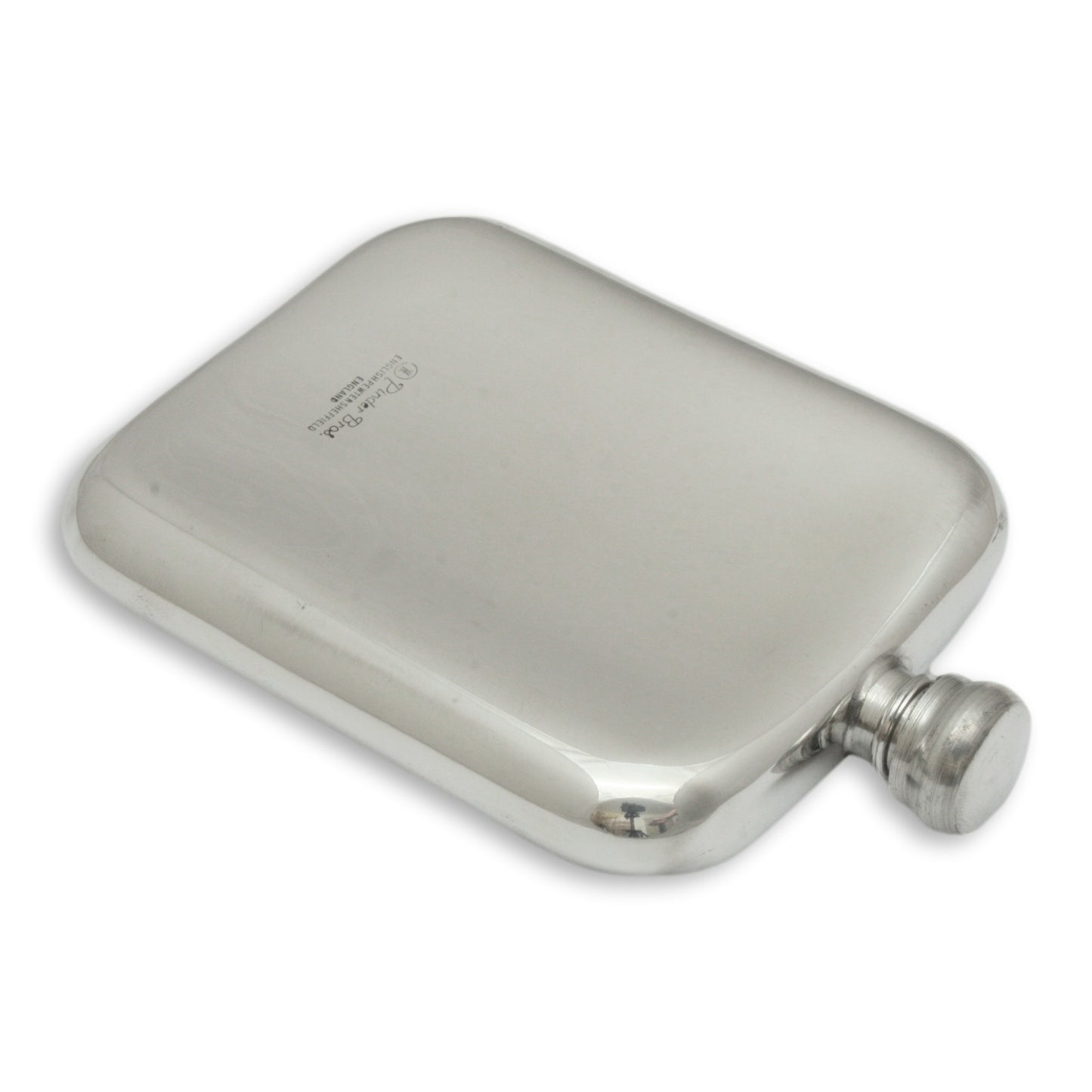 His & Hers English Pewter Hip Flask Pair Set