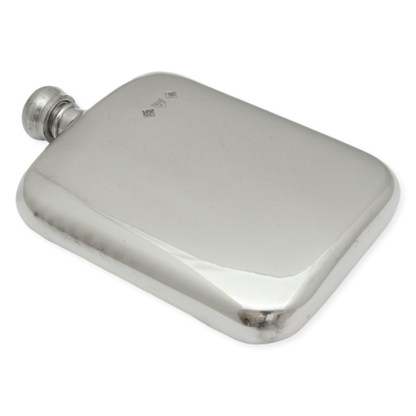 His & Hers English Pewter Hip Flask Pair Set