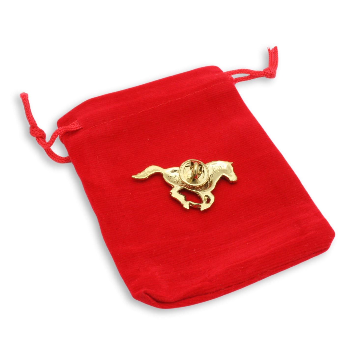 Back Of Gold Horse Running Badge