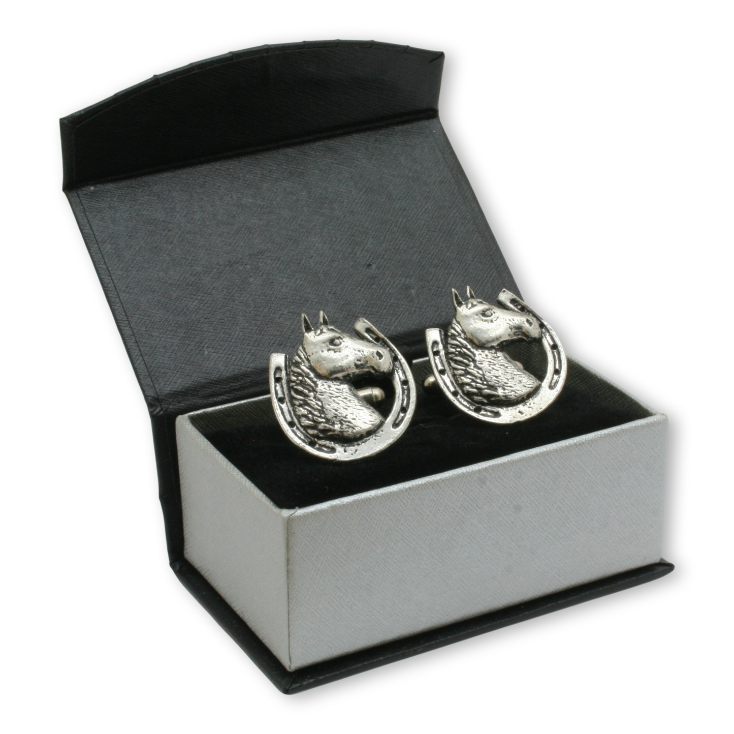 Horse Head In Shoe Cufflinks