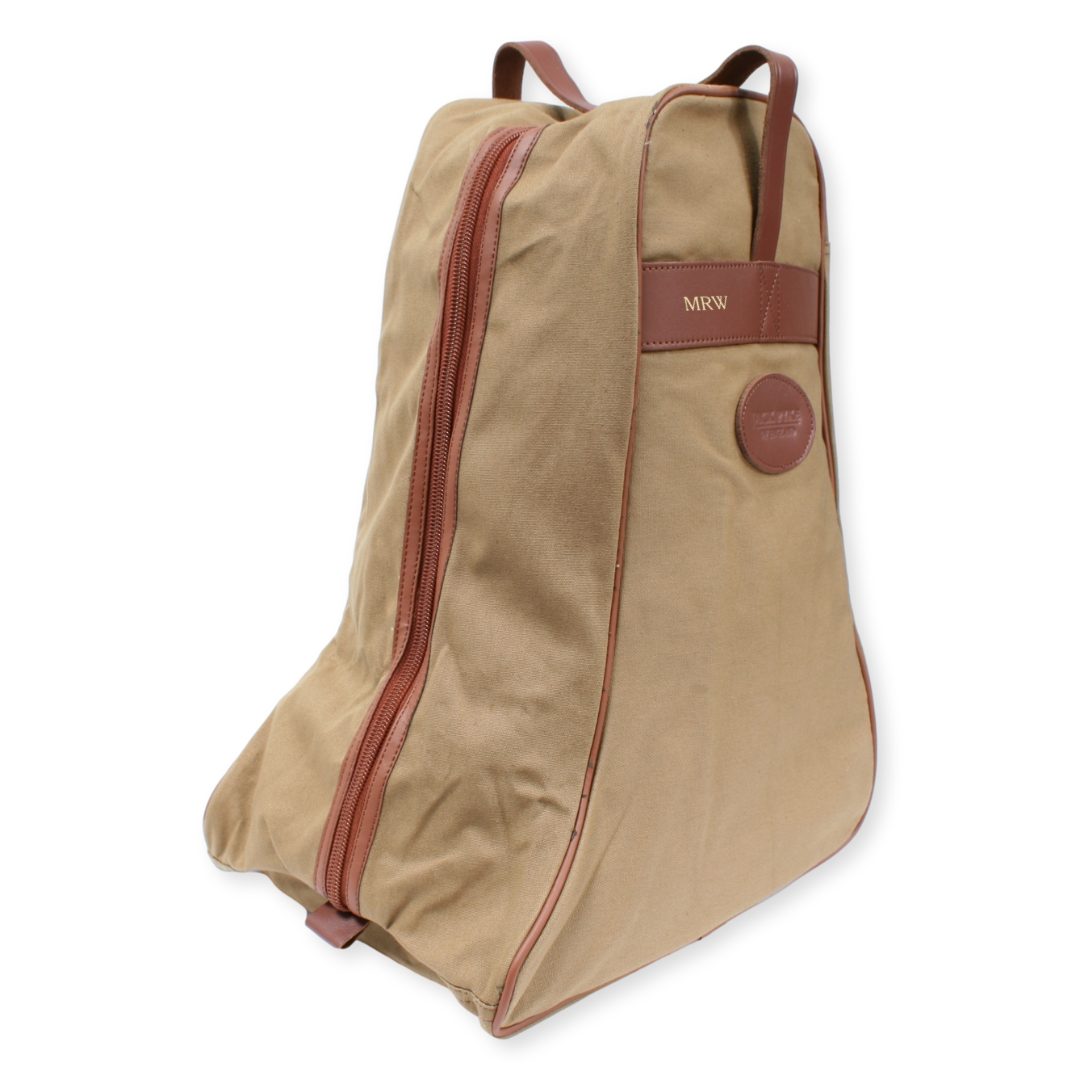 Canvas Welly Bag with Personalised Initials