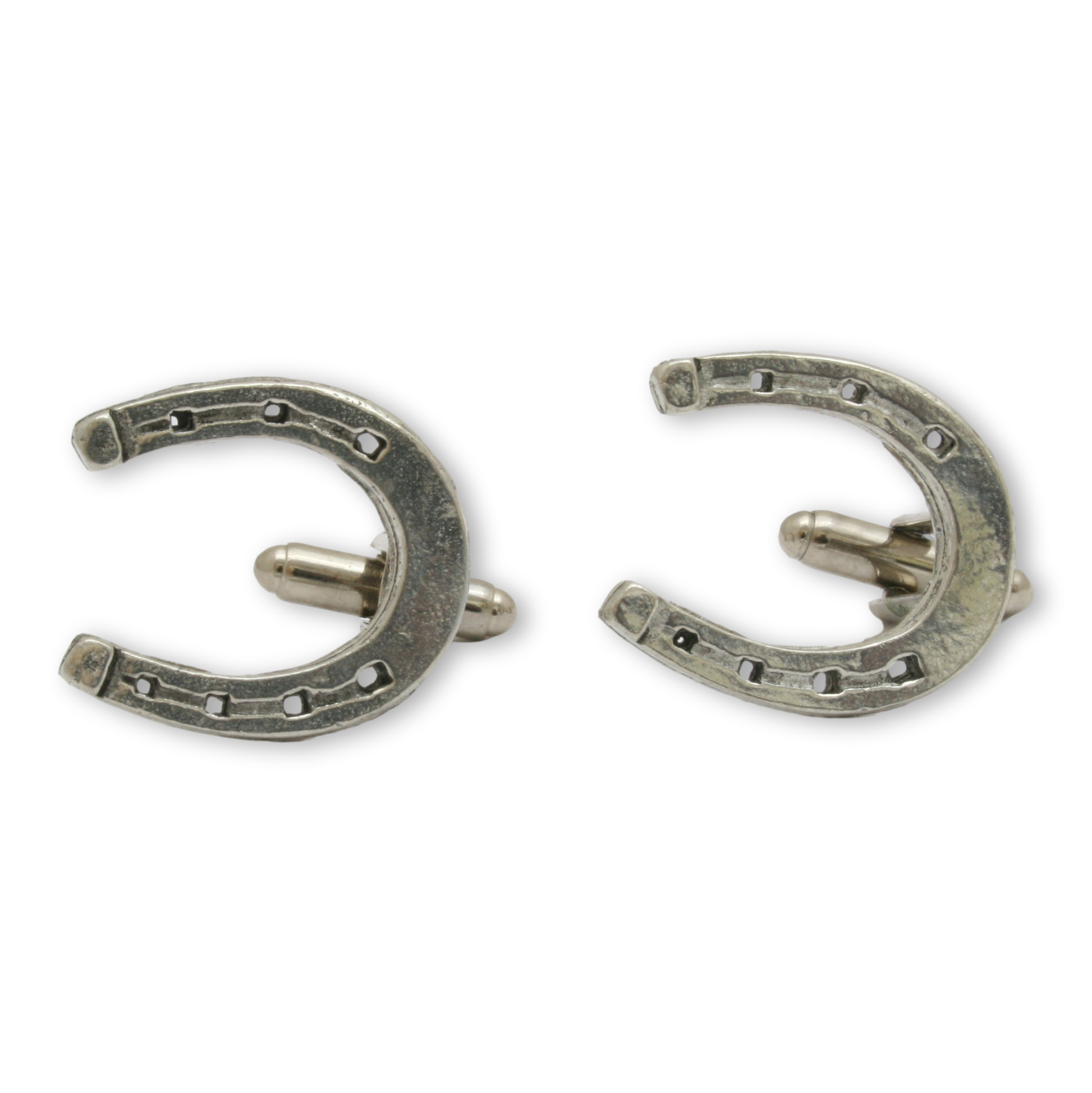 Horse SHoe Pewter Cufflinks