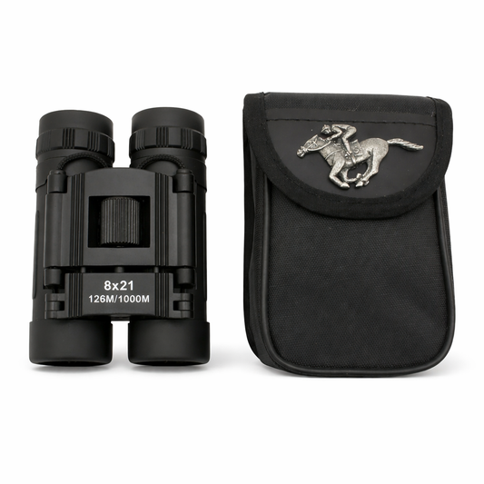 Horse Racing Binoculars and Case