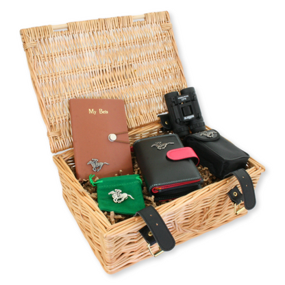 Race Day Accessories Gift Set – Binoculars, Purse, Badge & Notebook