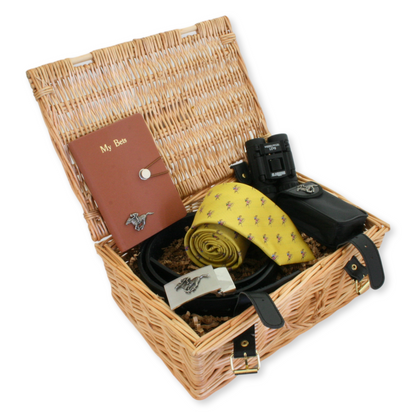 Race Day Style Hamper – Belt, Binoculars, Notebook & Tie