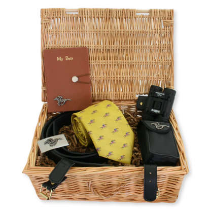 Race Day Style Hamper – Belt, Binoculars, Notebook & Tie