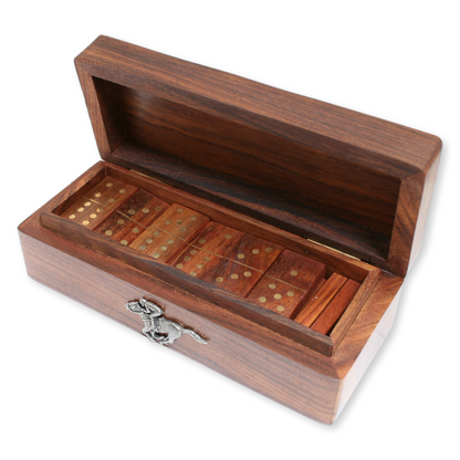 Horse Racing Wooden Dominoes Set