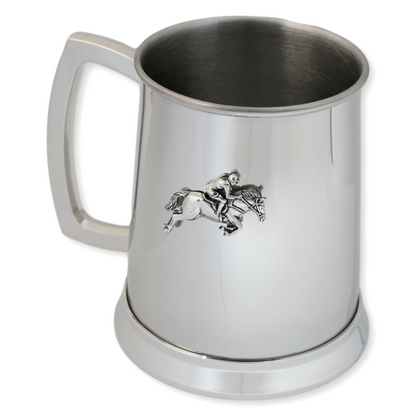 Eventing Metal Beer Tankard Engraved 500ml Steel Gift
