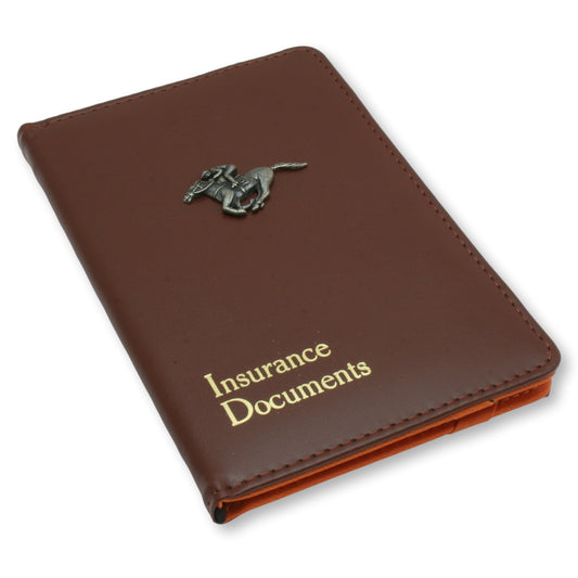 Horse Racing Design Driving and Insurance Documents Holder