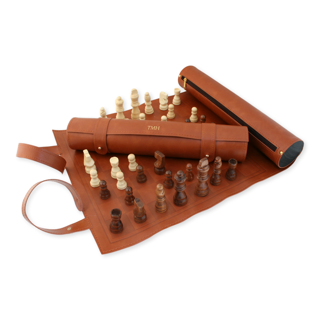 Horse Racing Roll Up Chess Set Personalised