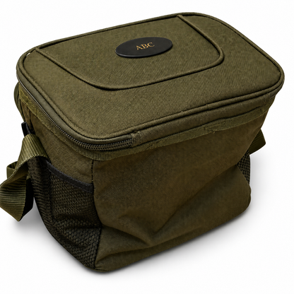 Personalised Race Day Canvas Cooler Bag with Shoulder Strap