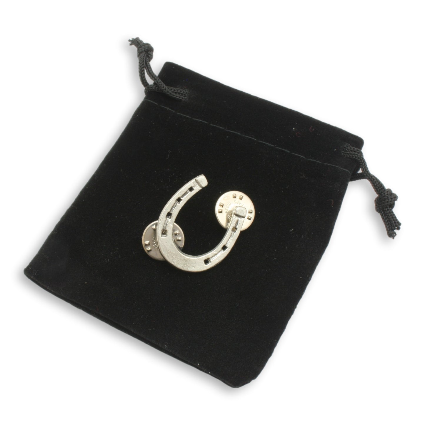 Pewter Horse Shoe Badge