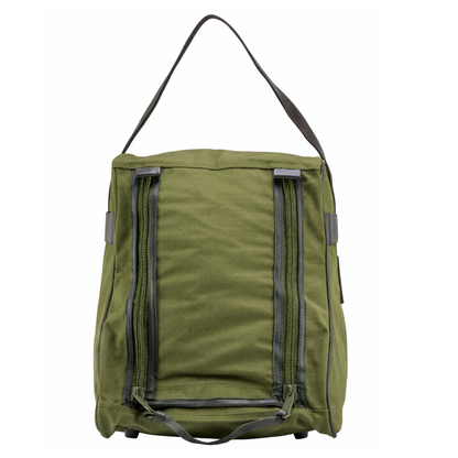 Canvas Walking Boot Bag Embossed Initials