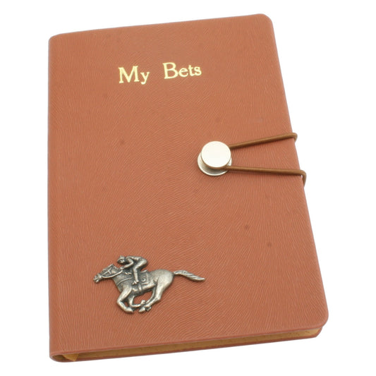 "My Bets" Horse Racing Betting Tracker Notebook