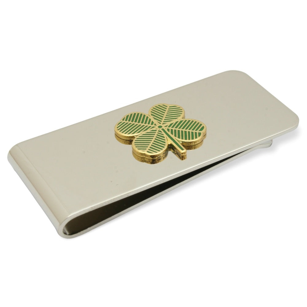 Four Leaf Clover Money Clip