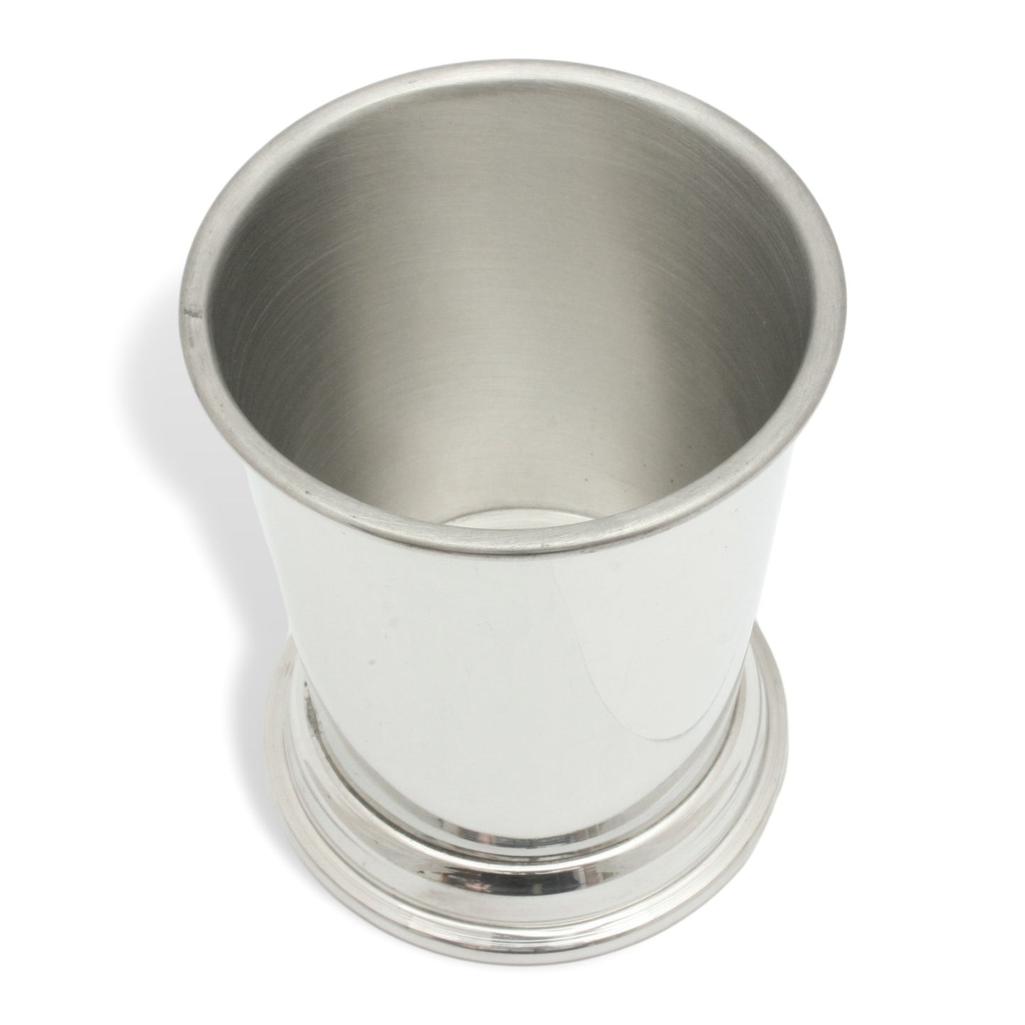 Pewter Mint Julep Cup & Horse Racing Motif