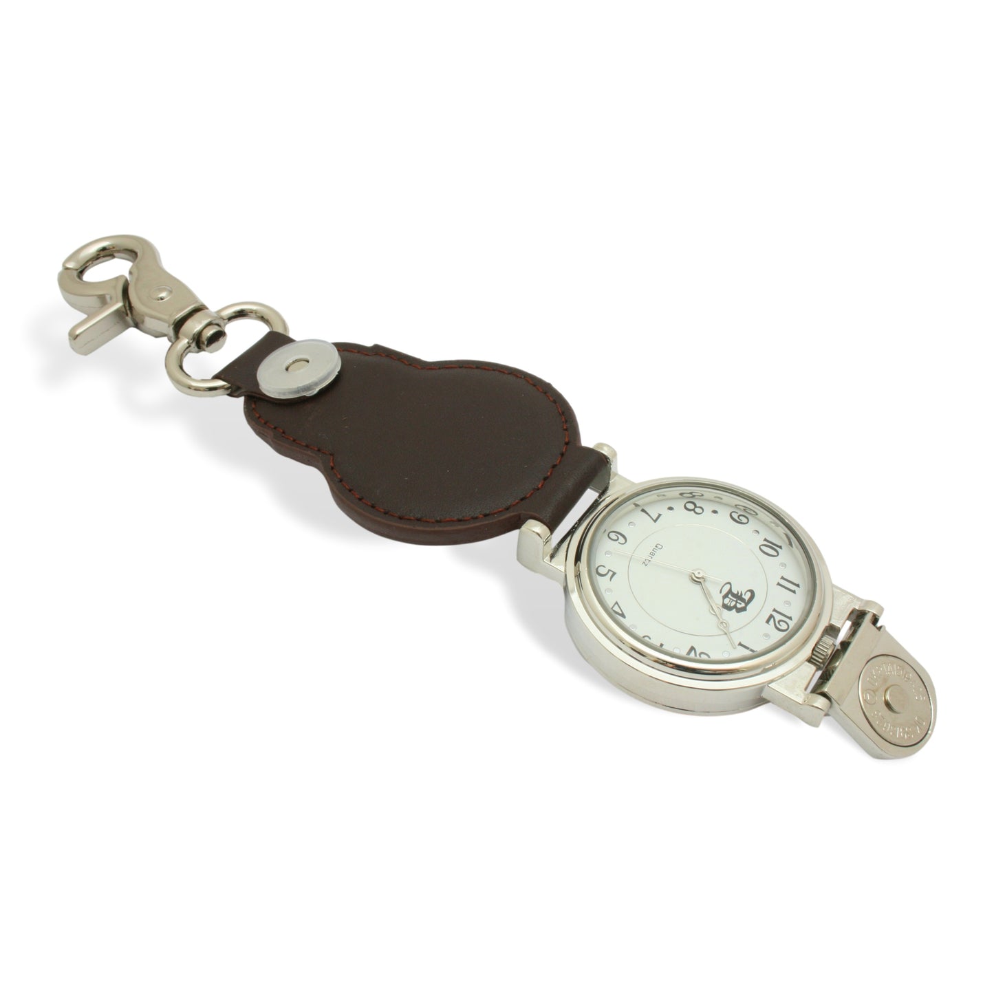 Horse Racing Leather Fob Watch